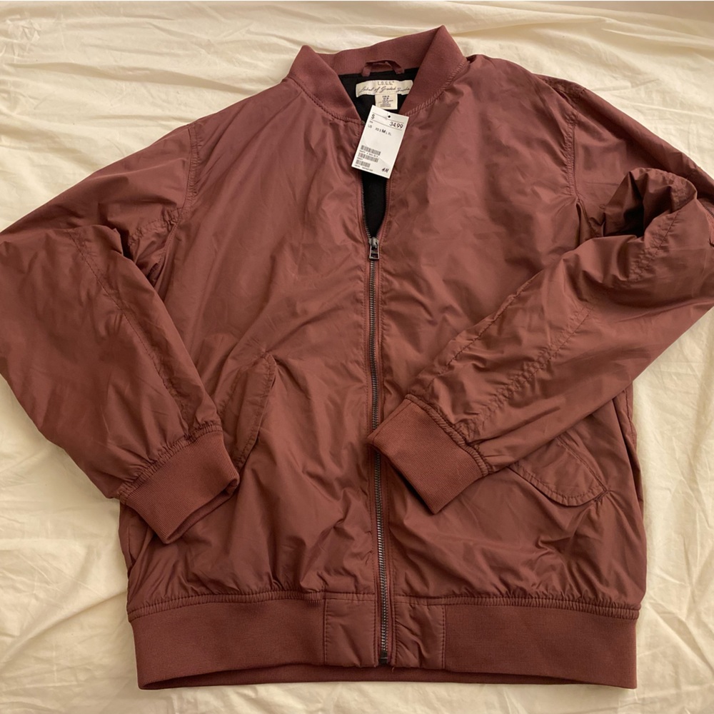 NWT Mens HM Nylon Bomber Jacket size Medium